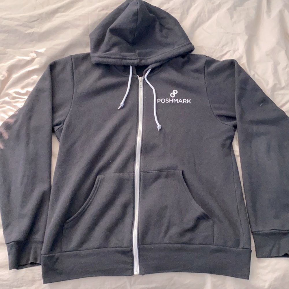 Black Poshmark branded hoodie